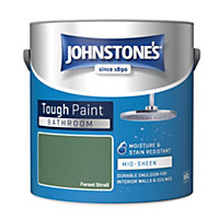 Johnstone's Bathroom Mid-Sheen Tough Paint Forest Stroll - 2.5L