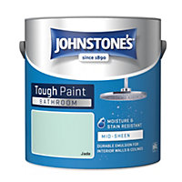 Johnstone's Bathroom Mid-Sheen Tough Paint Jade - 2.5L