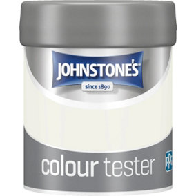 Johnstone's Colour Tester Antique White Matt 75ml Paint