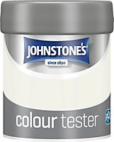 Johnstone's Colour Tester Antique White Matt Paint - 75ml