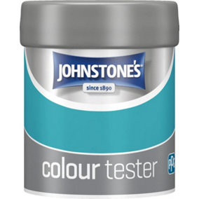 Johnstone's Colour Tester Caribbean Tide Matt 75ml Paint