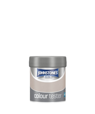 Johnstone's Colour Tester Chapel Stone Matt Paint - 75ml