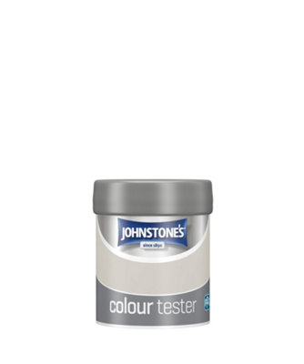 Johnstone's Colour Tester China Clay Matt Paint - 75ml