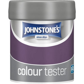 Johnstone's Colour Tester Dark Angel Matt Paint - 75ml