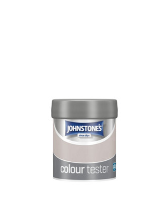 Johnstone's Colour Tester Iced Petal Matt Paint - 75ml