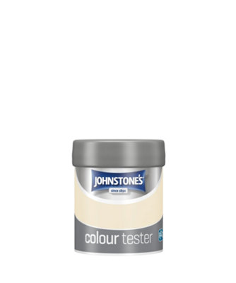 Johnstone's Colour Tester Magnolia Matt Paint - 75ml