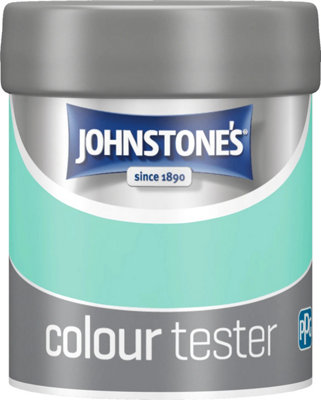 Johnstone's Colour Tester Miami Mint Matt Paint - 75ml