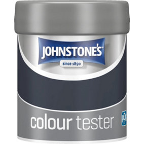 Johnstone's Colour Tester Midnight Sapphire Matt 75ml Paint
