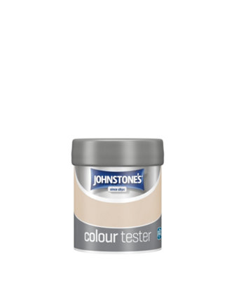 Johnstone's Colour Tester Oatcake Matt Paint - 75ml
