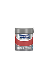 Johnstone's Colour Tester Rich Red Matt Paint - 75ml