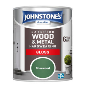 Johnstone's Exterior Hardwearing Gloss Paint Sherwood - 750ml