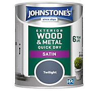 Johnstone's Exterior Quick Dry Satin Twlight - 750ml
