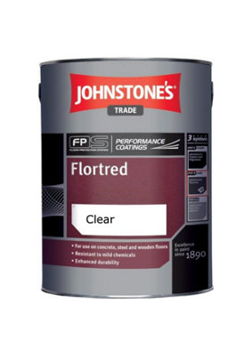 Buy Johnstone's Flortred Floor Paint Clear 5L DIY at B&Q