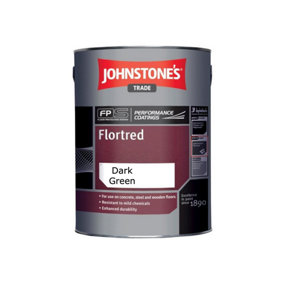 Johnstone's Flortred Floor Paint Dark Green 5L