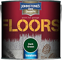 Johnstone's Garage Floor Paint Dark Green - 2.5L