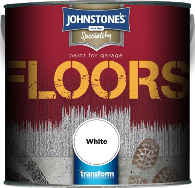 Johnstone's Garage Floor Paint White - 2.5L