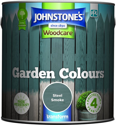 Johnstone's Garden Colours Steel Smoke 2.5L