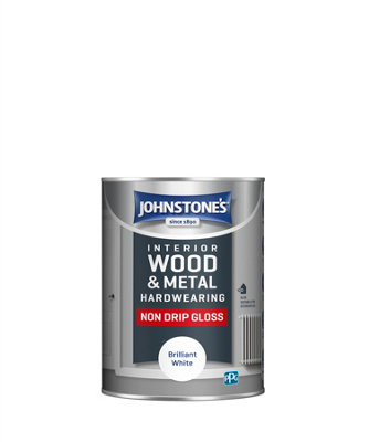 Johnstone's Hardwearing Non Drip Gloss Brilliant White 1.25L