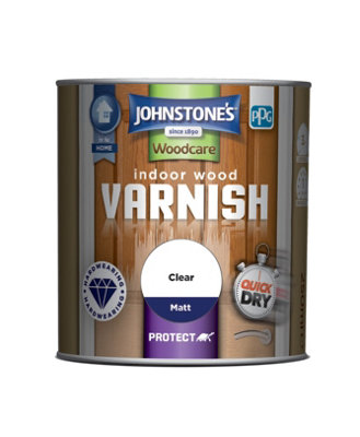 Johnstone's Indoor Clear Varnish Matt - 250ml