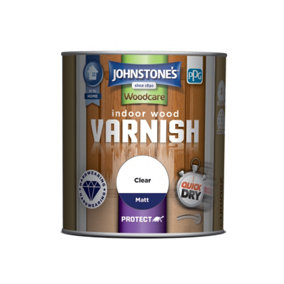 Johnstone's Indoor Clear Varnish Matt - 250ml