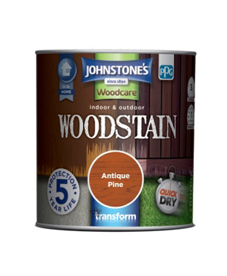 Johnstone's Indoor & Outdoor Woodstain Antique Pine - 250ml