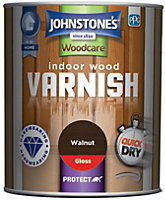 Johnstone's Indoor Walnut Varnish Gloss - 750ml
