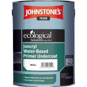 Johnstone's Joncryl Water Based Primer Undercoat - White - 2.5L