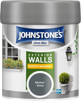 Johnstone's Masonry Paint Moher Slate - 225ml