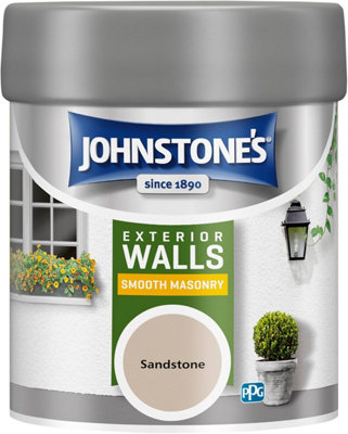 Johnstone's Masonry Paint Sandstone - 225ml