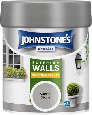 Johnstone's Masonry Paint Subtle Stone - 225ml