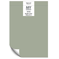 Johnstone's My Colour Durable Matt Paint Boulder Lichen - Peel and Stick Sample