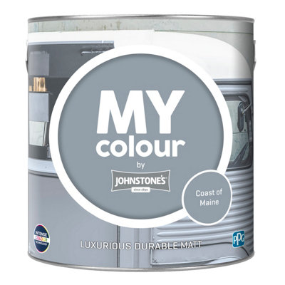 Johnstone's My Colour Durable Matt Paint Coast of Maine - 2.5L