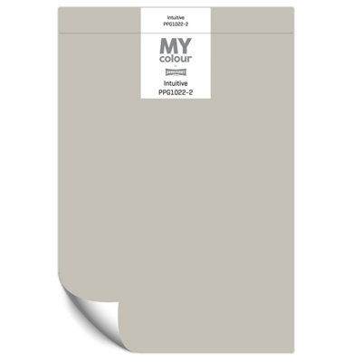 Johnstone's My Colour Durable Matt Paint Intuitive - Peel and Stick Sample