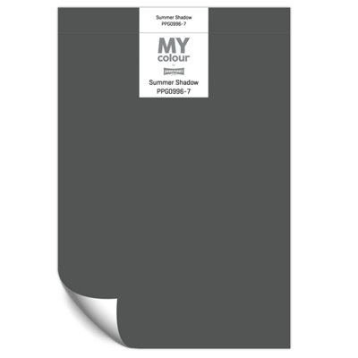 Johnstone's My Colour Durable Matt Paint Summer Shadow - Peel and Stick Sample