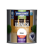 Johnstone's Outdoor Clear Yacht Varnish Gloss - 250ml