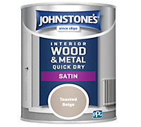 Johnstone's Quick Dry Satin Toasted Beige 750ml
