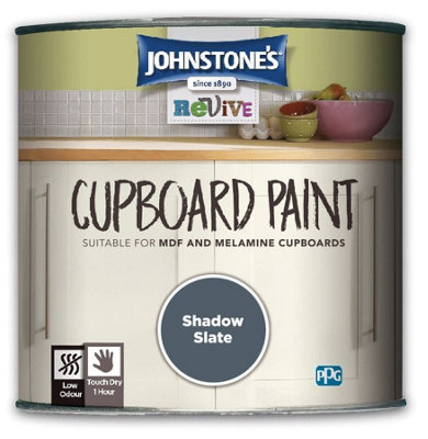 Johnstone's Revive Cupboard Paint Shadow Slate 750ml