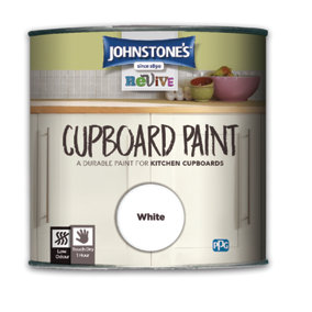 Johnstone's Revive Cupboard Paint White 750ml
