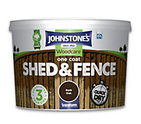 Johnstone's Shed & Fence Dark Oak - 9L