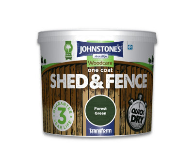 Johnstone's Shed & Fence Forest Green -  5L