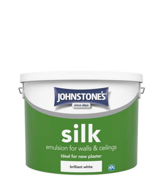 Johnstone&apos;s - Silk 10L - Pure Brilliant White