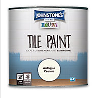 Johnstone's Tile Paint Antique Cream 750ml