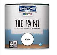 Johnstone's Tile Paint White 750ml
