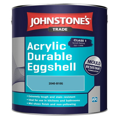 Johnstone's Trade Acrylic Durable Eggshell Walls & Ceilings Emulsion ...