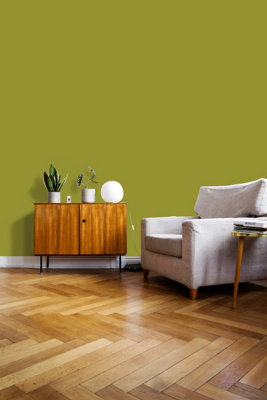 Johnstone's Trade Acrylic Durable Eggshell Walls & Ceilings Emulsion Paint (3060-G60Y) 5L