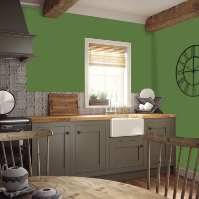 Johnstone's Trade Acrylic Durable Eggshell Walls & Ceilings Emulsion Paint (4050-G30Y) 5L