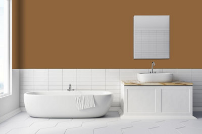 Johnstone's Trade Acrylic Durable Eggshell Walls & Ceilings Emulsion Paint (5040-Y30R) 2.5L