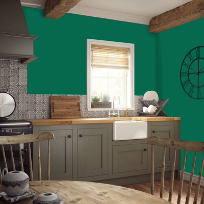 Johnstone's Trade Acrylic Durable Eggshell Walls & Ceilings Emulsion Paint (5050-B90G) 5L