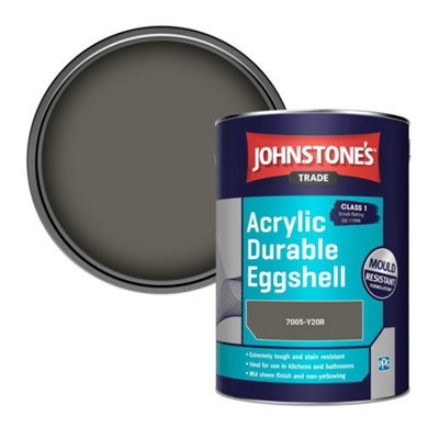 Johnstone's Trade Acrylic Durable Eggshell Walls & Ceilings Emulsion Paint (7005-Y20R) 5L
