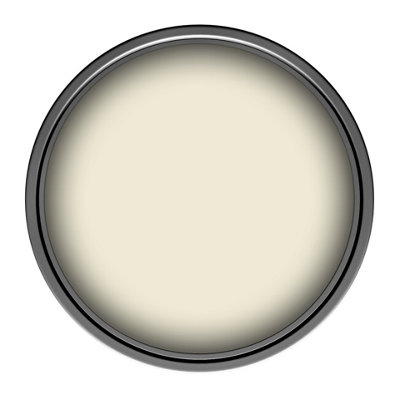 Johnstone's Trade Acrylic Durable Eggshell Walls & Ceilings Emulsion Paint Oyster White (RAL 1013) 2.5L